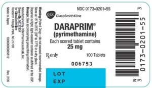 Daraprim tablet