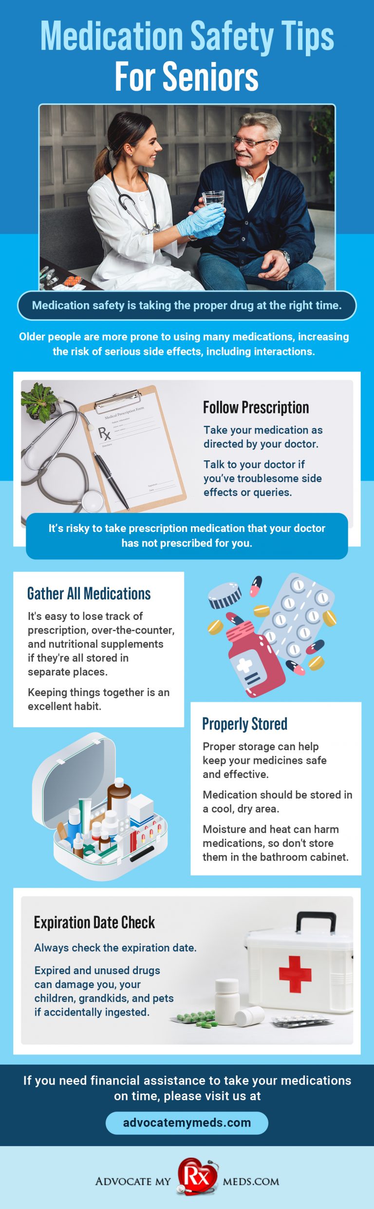 Medication Safety Tips For Seniors