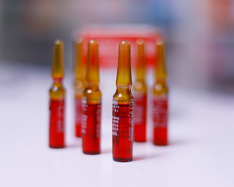 bottled medicines on a table