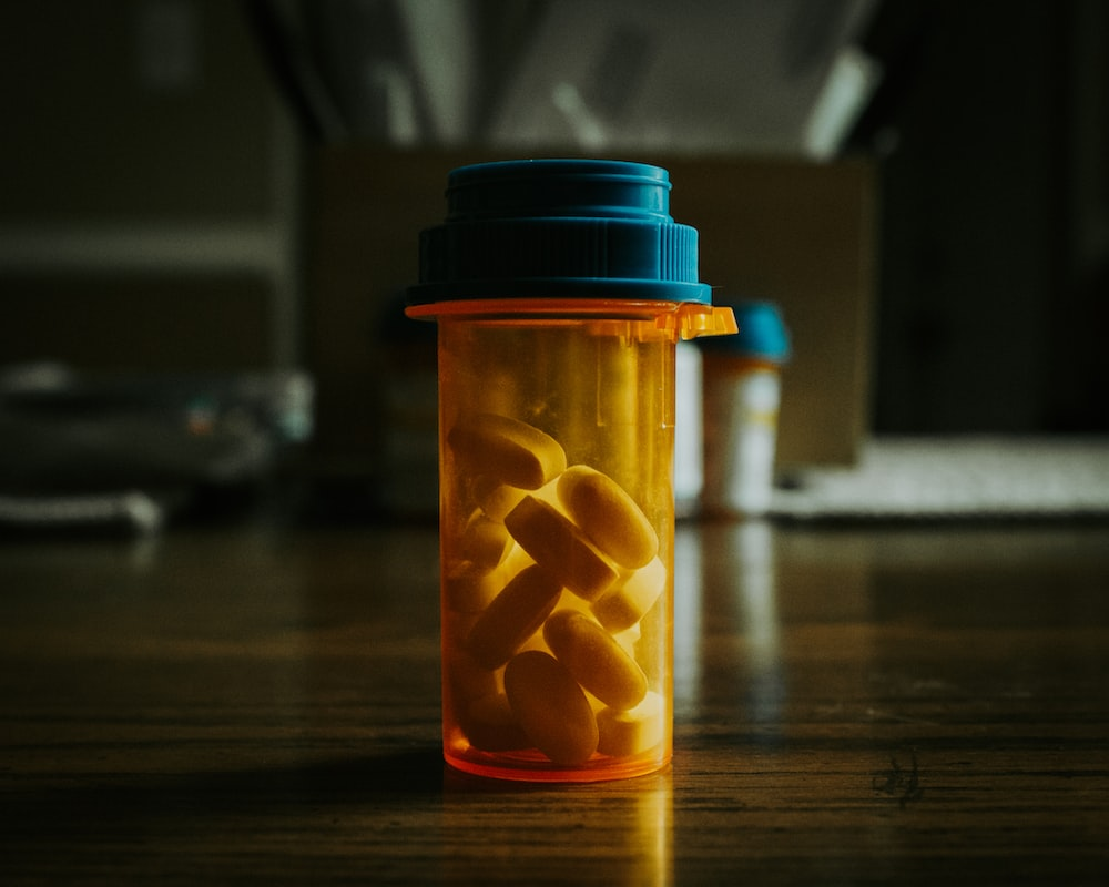a pill bottle