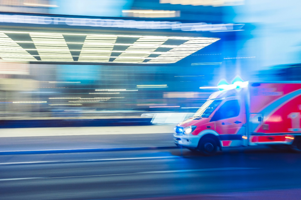 Photo of an ambulance