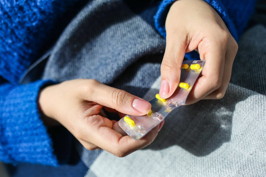 Individual accessing financial assistance for prescriptions through the Advocate My Meds support program.