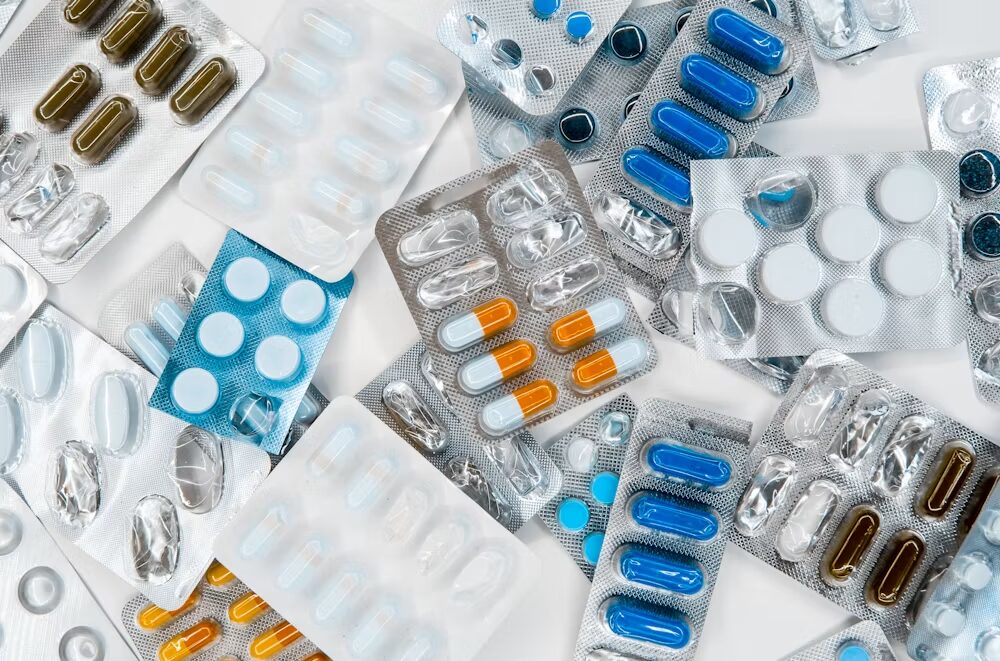Piles of pills